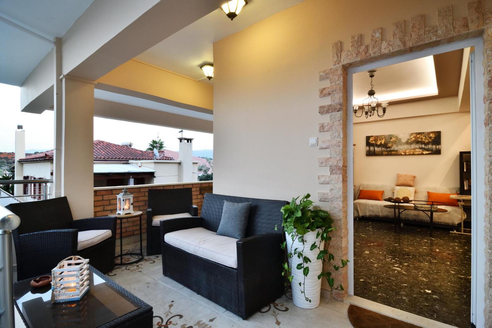 Favola Golden Beach Villa Daratsos 외부 사진